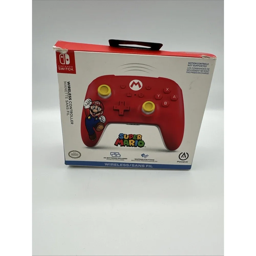 PowerA - Wireless Controller for Nintendo Switch, Nintendo Switch 2 - Mario Joy